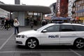 DANISH POLICE T NORREPORT TRAINSTATION