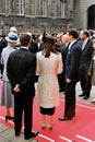 DANISH ROYAL ARRIVE AT PARLIAMENT OPENING CEREMONY