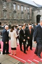 DANISH ROYAL ARRIVE AT PARLIAMENT OPENING CEREMONY