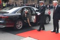 Danish Royal familiy arrives at Christiansborg Copenhagen