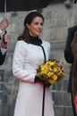 DANISH ROYAL FAMILY ARRIVES AT PARLIAMENT OPENING Royalty Free Stock Photo