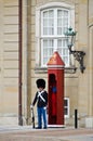 Danish Royal Life Guard on Duty