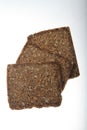 Danish Rye bread or Rugbroed as named in danish Royalty Free Stock Photo