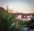 The Danish seaside town of Blokhus, Denmark Royalty Free Stock Photo