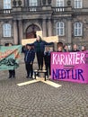 DANISH STUDENT PROTEST AGAINST COLLGE REFORM