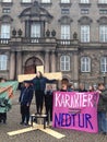 DANISH STUDENT PROTEST AGAINST COLLGE REFORM