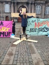 DANISH STUDENT PROTEST AGAINST COLLGE REFORM