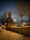 Danish Vium Church, Viborg, Denmark Royalty Free Stock Photo
