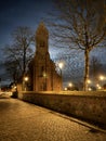 Danish Vium Church, Viborg, Denmark Royalty Free Stock Photo