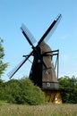 Danish Windmill Royalty Free Stock Photo