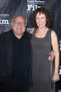 Danny De Vito, Kirk Douglas, Rhea Perlman Royalty Free Stock Photo