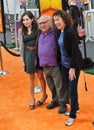 Danny DeVito & Rhea Perlman & Lucy DeVito Royalty Free Stock Photo