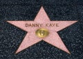 Danny Kaye star on the Hollwyood Walk of Fame Royalty Free Stock Photo