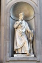 Dante Alighieri statue by Emilio Demi, Florence Royalty Free Stock Photo