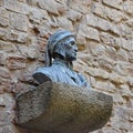 Dante Alighieri statue in Florence