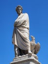 Dante Alighieri Statue, Florence, Italy Royalty Free Stock Photo