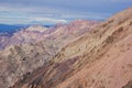 Dante's view in Death Valley National Park Royalty Free Stock Photo