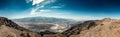 Dante\'s View Lookout - Death Valley NP (Panorama) Royalty Free Stock Photo