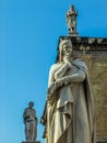 Dante sculpture in Verona, Italy