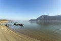 Danube bend at Nagymaros Royalty Free Stock Photo