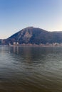Danube bend at Nagymaros Royalty Free Stock Photo