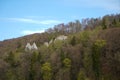 Danube breakthrough from Kelheim to Weltenburg monastery with rocks