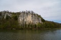 Danube breakthrough from Kelheim to Weltenburg monastery with rocks