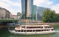 Danube Canal. Vienna. Austria Royalty Free Stock Photo