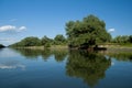 Danube delta landscape Royalty Free Stock Photo