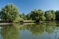 Danube delta landscape Royalty Free Stock Photo