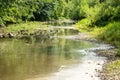 the Danube disappears at Donaueschingen Germany