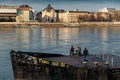 Danube embankment in Bratislava