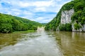 Danube Gorge, Donaudurchbruch, Weltenburg, Germany, Europe Royalty Free Stock Photo