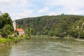 Donaudurchbruch in Bavaria Royalty Free Stock Photo