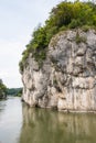 The Narrows at the Donaudurchbruch Royalty Free Stock Photo