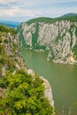 Danube gorges Royalty Free Stock Photo