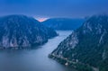 Danube Gorges Cazanele Mari, Romania Royalty Free Stock Photo