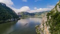 Danube Gorges. Cazanele Mari, Romania Royalty Free Stock Photo