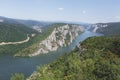 Danube gorges Royalty Free Stock Photo