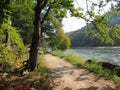 Danube near Weltenburg in Bavaria Royalty Free Stock Photo