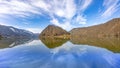 Danube loob in Haibach, Schloengen, austria Royalty Free Stock Photo