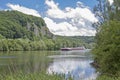 Danube near Bad Abbach Royalty Free Stock Photo