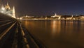 Danube at night, Budapest