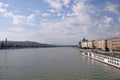 Danube river Budapest cityscape Royalty Free Stock Photo