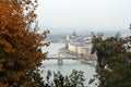 Danube river in Budapest, Hungary.