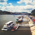 Danube river in Budapest