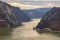 Danube River Gorge Royalty Free Stock Photo