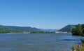 Danube river landscape at Drobeta-Turnu Severin