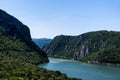 The Danube river and Mraconia monastery Royalty Free Stock Photo