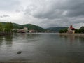 Danube river waterfront, Orsova, Romania